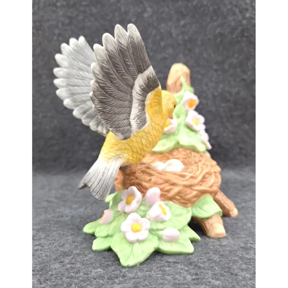 Lenox Goldfinch Female Bird Sculpture  5